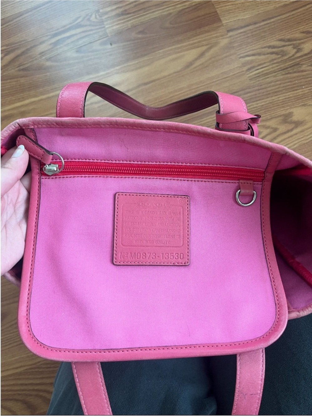 Coach "Bonnie
Cashin" Tote No. M0873-13530 - Picture 12 of 12
